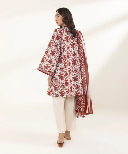 Sapphire | Unstitched 3Pc Printed Cambric Suit | U3PE-DY23V4-5B