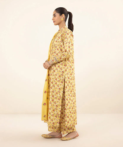 SAPPHIRE | UNSTITCHED 1 PIECE PRINTED CAMBRIC SUIT