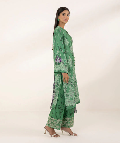 SAPPHIRE | UNSTITCHED 3 PIECE EMBROIDERED LAWN SUIT