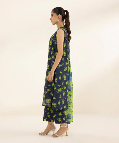 SAPPHIRE | UNSTITCHED 3 PIECE EMBROIDERED LAWN SUIT