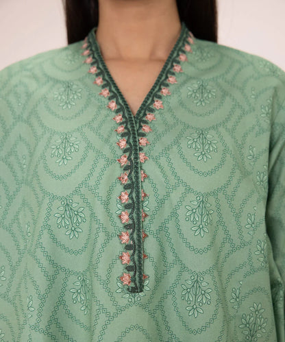 SAPPHIRE | UNSTITCHED 2 PIECE EMBROIDERED CAMBRIC SUIT