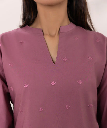 SAPPHIRE | UNSTITCHED 2 PIECE EMBROIDERED CAMBRIC SUIT