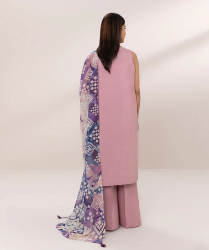 SAPPHIRE | UNSTITCHED 3 PIECE EMBROIDERED CAMBRIC SUIT
