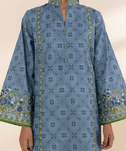 SAPPHIRE | UNSTITCHED 3 PIECE EMBROIDERED LAWN SUIT