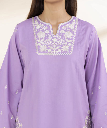 SAPPHIRE | UNSTITCHED 3 PIECE EMBROIDERED LAWN SUIT