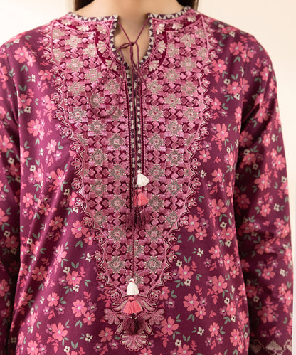 SAPPHIRE | UNSTITCHED 3 PIECE EMBROIDERED LAWN SUIT