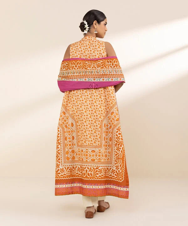 SAPPHIRE | UNSTITCHED 3 PIECE PRINTED LAWN SUIT