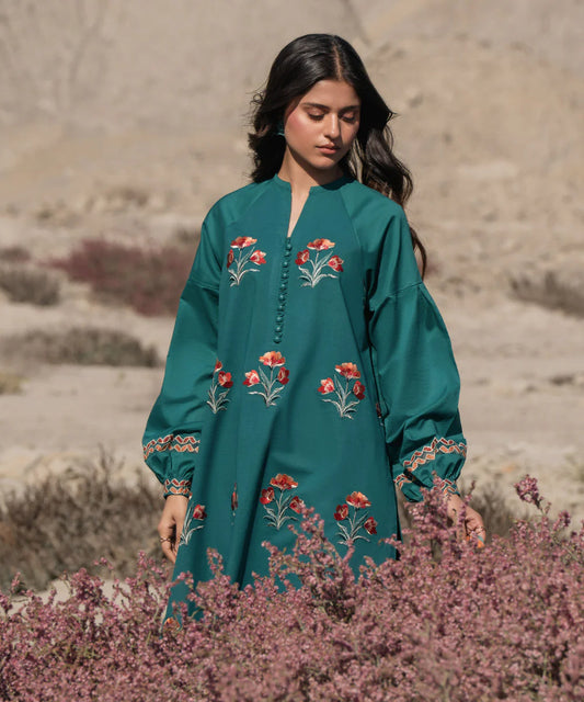 SAPPHIRE | UNSTITCHED 3 PIECE EMBROIDERED LAWN SUIT