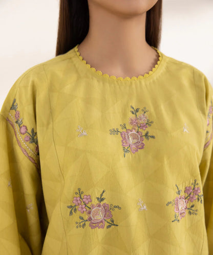 SAPPHIRE | UNSTITCHED 2 PIECE EMBROIDERED JACQUARD SUIT