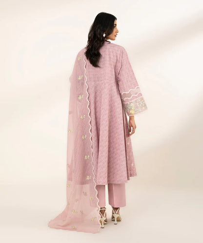 SAPPHIRE | UNSTITCHED 3 PIECE EMBROIDERED JACQUARD SUIT