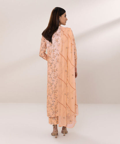 SAPPHIRE | UNSTITCHED 3 PIECE EMBROIDERED LAWN SUIT