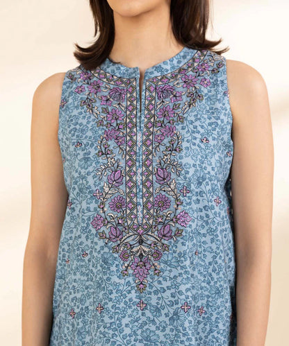 SAPPHIRE | UNSTITCHED 3 PIECE EMBROIDERED JACQUARD SUIT