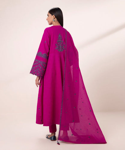SAPPHIRE | UNSTITCHED 3 PIECE EMBROIDERED JACQUARD SUIT