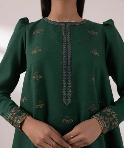 SAPPHIRE | UNSTITCHED 2 PIECE EMBROIDERED DOBBY SUIT
