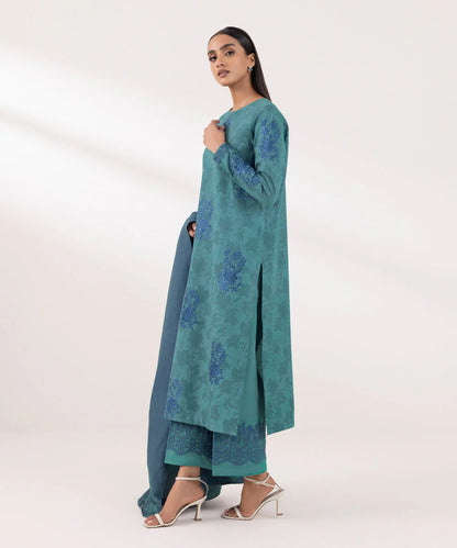 SAPPHIRE | UNSTITCHED 2 PIECE EMBROIDERED JACQUARD SUIT