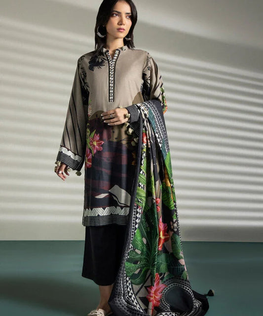 SAPPHIRE | UNSTITCHED 3 PIECE PRINTED LAWN SUIT