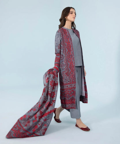 SAPPHIRE | UNSTITCHED 3 PIECE PRINTED LAWN SUIT