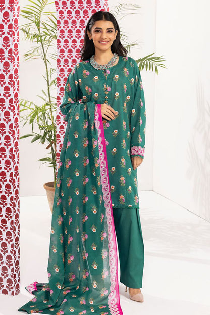 KHAADI | UNSTITCHED 3 PIECE PRINTED LAWN SUIT