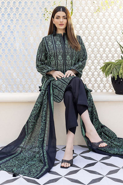 KHAADI | UNSTITCHED 3 PIECE PRINTED LAWN SUIT