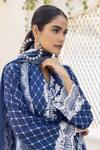 KHAADI | UNSTITCHED 3 PIECE PRINTED LAWN SUIT