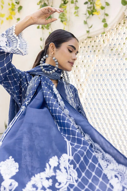 KHAADI | UNSTITCHED 3 PIECE PRINTED LAWN SUIT