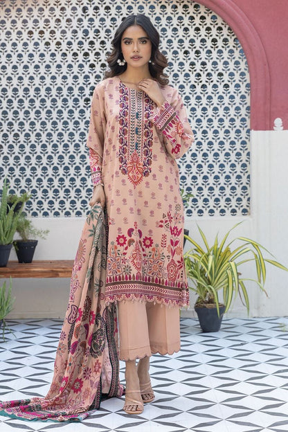 KHAADI | UNSTITCHED 3 PIECE PRINTED LAWN SUIT