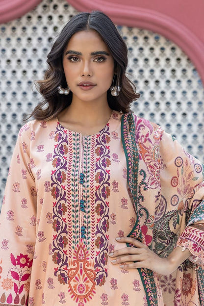 KHAADI | UNSTITCHED 3 PIECE PRINTED LAWN SUIT