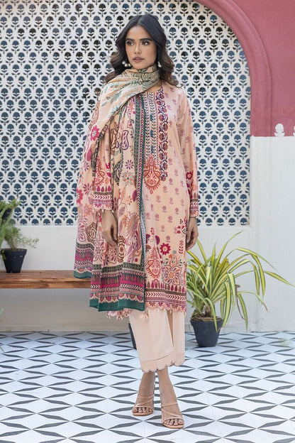 KHAADI | UNSTITCHED 3 PIECE PRINTED LAWN SUIT