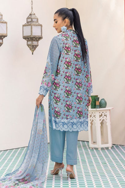 KHAADI | UNSTITCHED 3 PIECE PRINTED LAWN SUIT