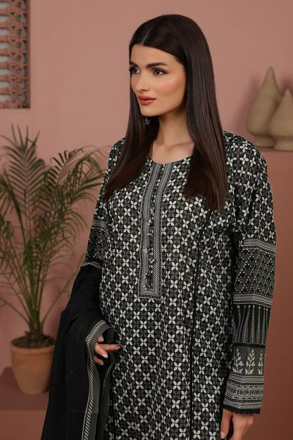 KHAADI | UNSTITCHED 3 PIECE PRINTED LAWN SUIT