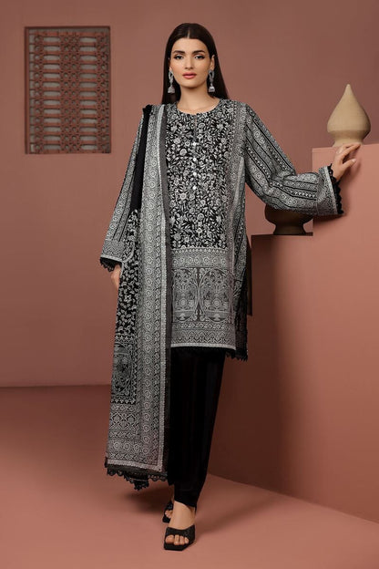 KHAADI | UNSTITCHED 3 PIECE PRINTED LAWN SUIT