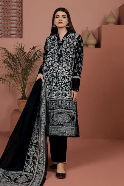 KHAADI | UNSTITCHED 3 PIECE PRINTED LAWN SUIT