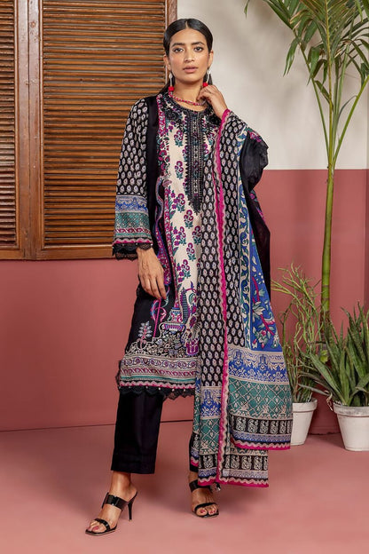 KHAADI | UNSTITCHED 3 PIECE EMBROIDERED LAWN SUIT