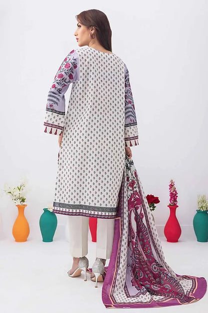 Gul Ahmed | 3PC Unstitched Printed Lawn Suit