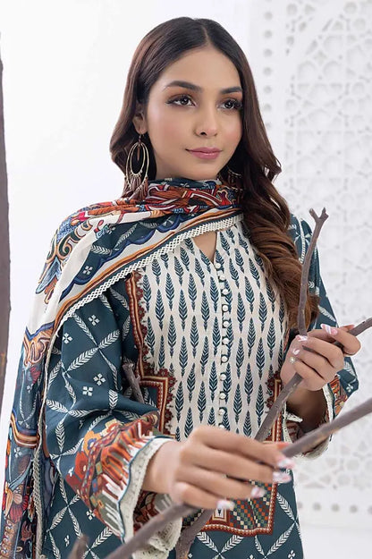 Gul Ahmed | 3PC Unstitched Printed Lawn Suit
