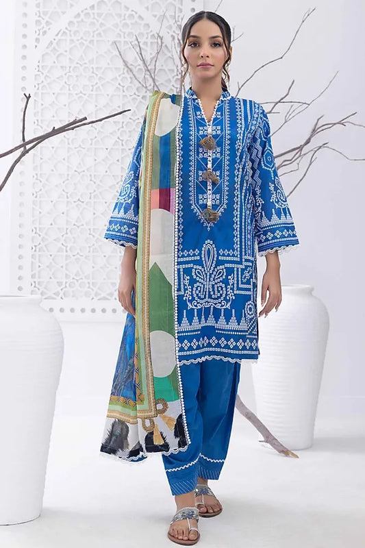 Gul Ahmed | 3PC Unstitched Printed Lawn Suit