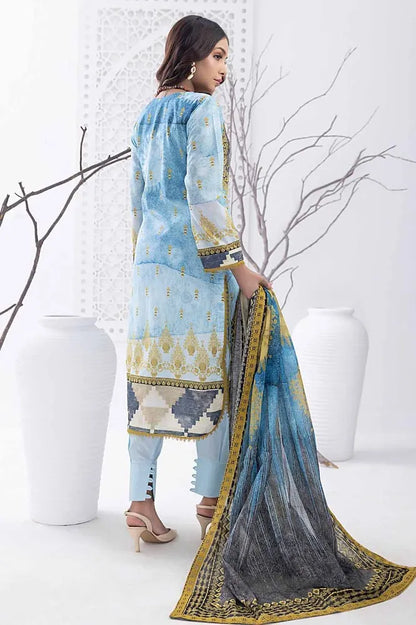 Gul Ahmed | 3PC Unstitched Printed Lawn Suit