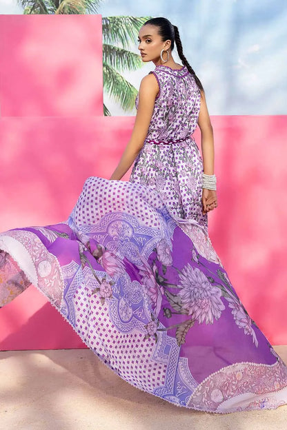 GUL AHMED | 3PC UNSTITCHED PRINTED LAWN SUIT