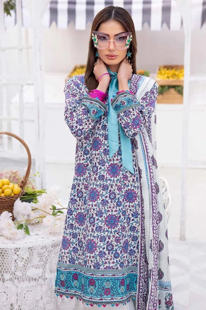 Gul Ahmed | 3PC Unstitched Printed Lawn Suit