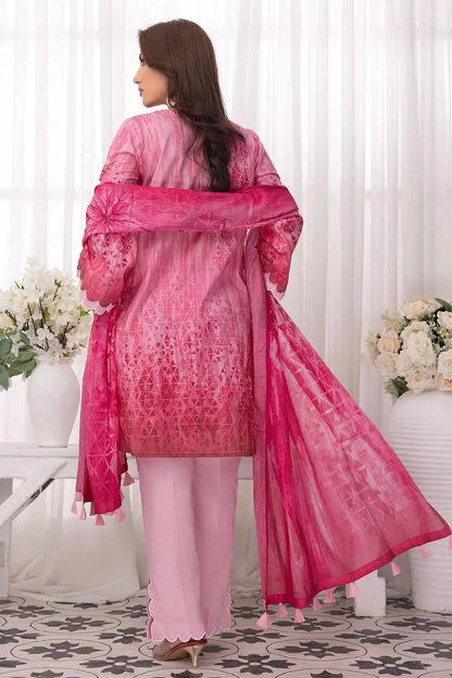 GUL AHMED | 3PC UNSTITCHED PRINTED LAWN SUIT
