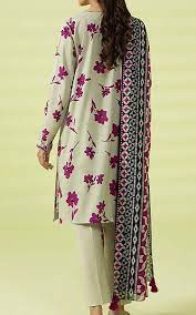 Sapphire | Unstitched 2Pc Printed Lawn - Shirt & Dupatta | 2D-DY23ZV2-4