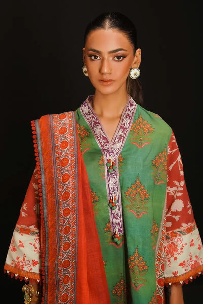Sana Safinaz | Mahay Unstitched 3Pc Printed Lawn | 12A