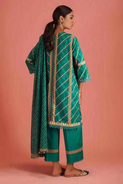 Sana Safinaz | Mahay Unstitched 3Pc Printed Lawn | 13B