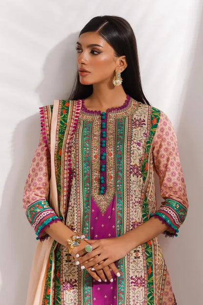 Sana Safinaz | Mahay Unstitched 3Pc Printed Lawn | 18B