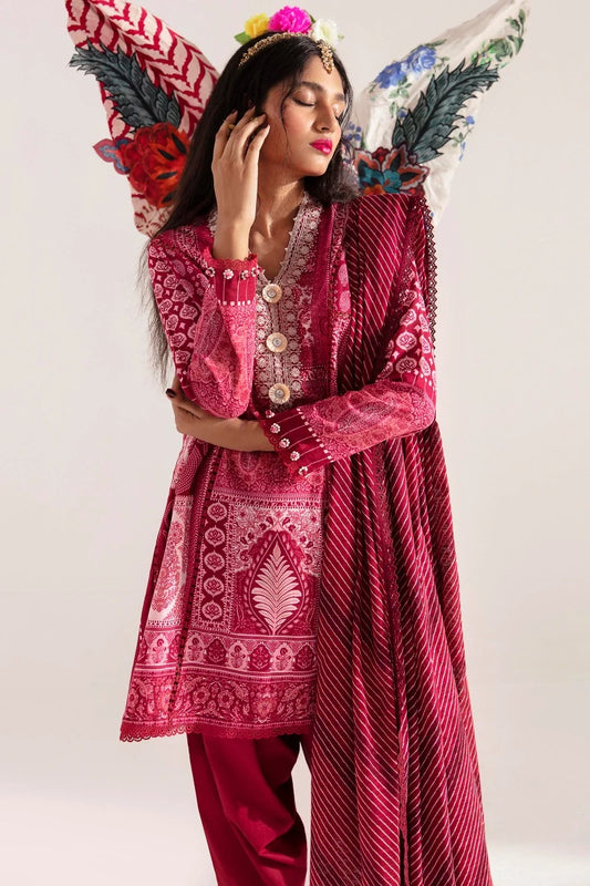 SANA SAFINAZ | UNSTITCHED MAHAY WINTER – 2 PIECE SUIT