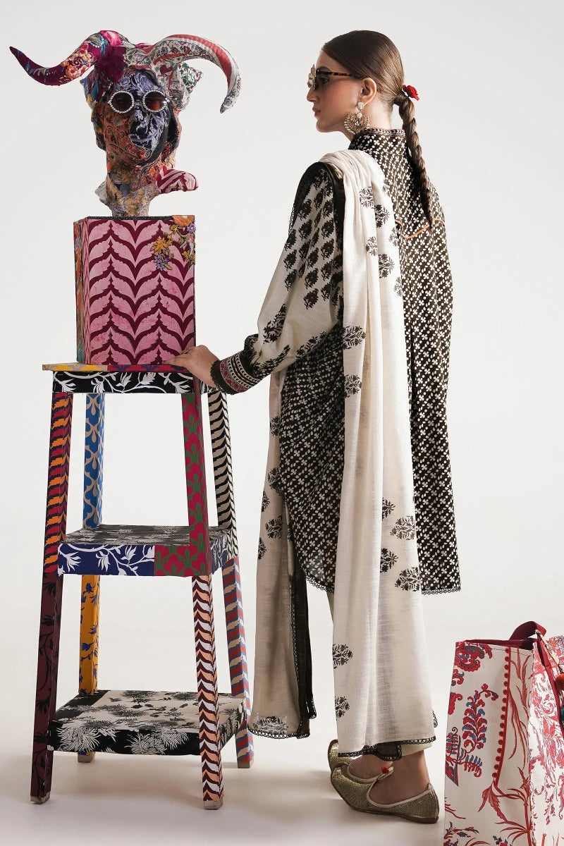 SANA SAFINAZ | UNSTITCHED MAHAY WINTER – 2 PIECE SUIT