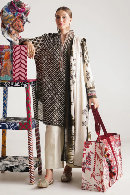 SANA SAFINAZ | UNSTITCHED MAHAY WINTER – 2 PIECE SUIT