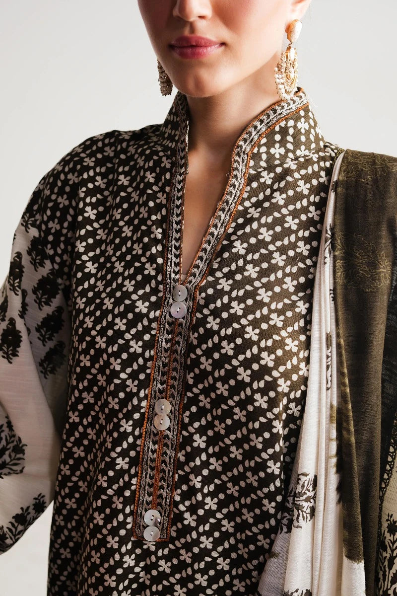 SANA SAFINAZ | UNSTITCHED MAHAY WINTER – 2 PIECE SUIT