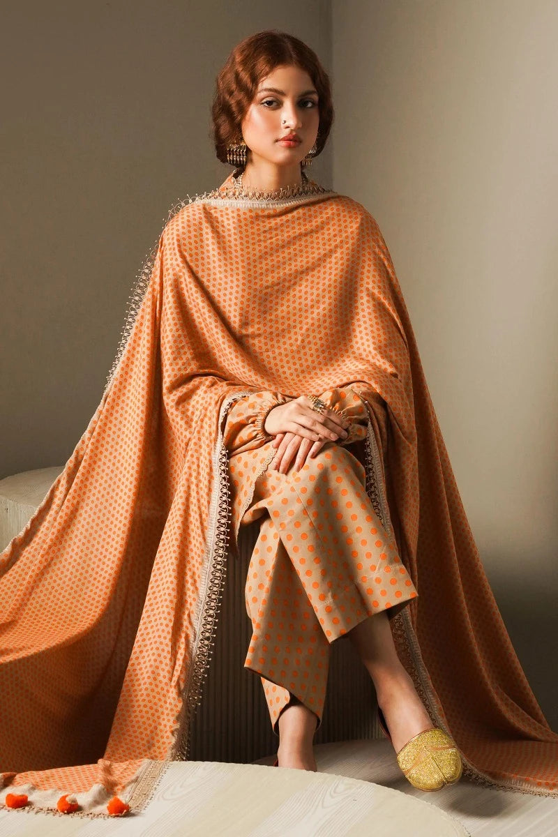 SANA SAFINAZ | UNSTITCHED MAHAY WINTER – 3 PIECE SUIT