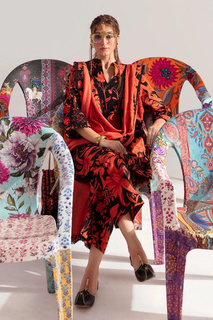 SANA SAFINAZ | UNSTITCHED MAHAY WINTER – 3 PIECE SUIT